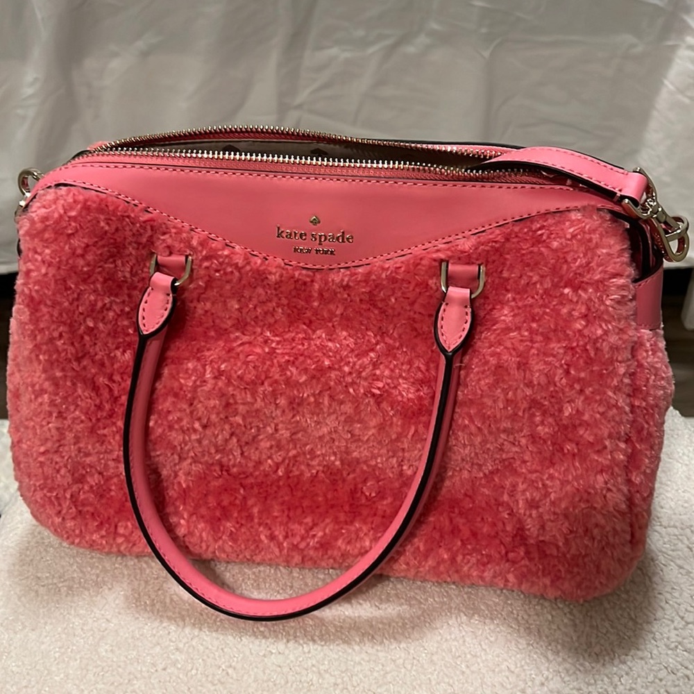 Kate spade Fuzzy Pink Purse